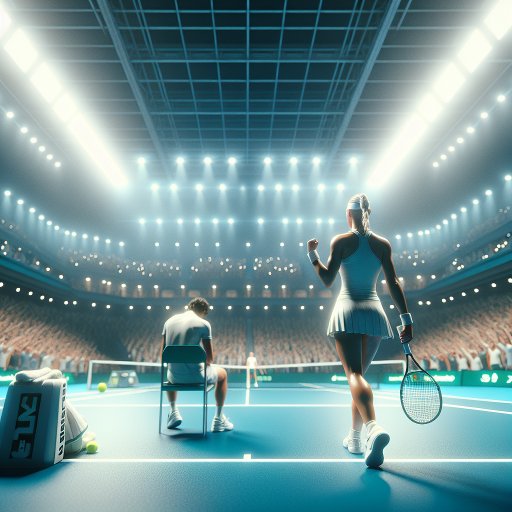 Теннисисты ATP и WTA: победа и поражение на осенних турнирах под прожекторами